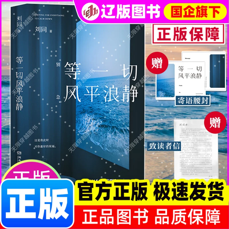 等一切风平浪静 刘同2024新书随笔 正版书籍精选好书治愈励志文学
