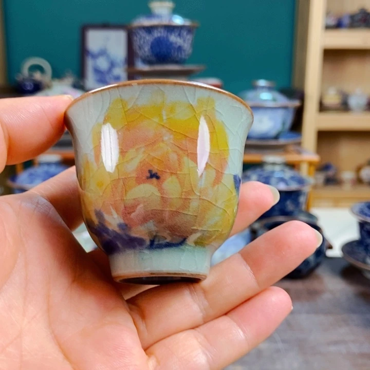 瓷片手工制作工艺精湛等