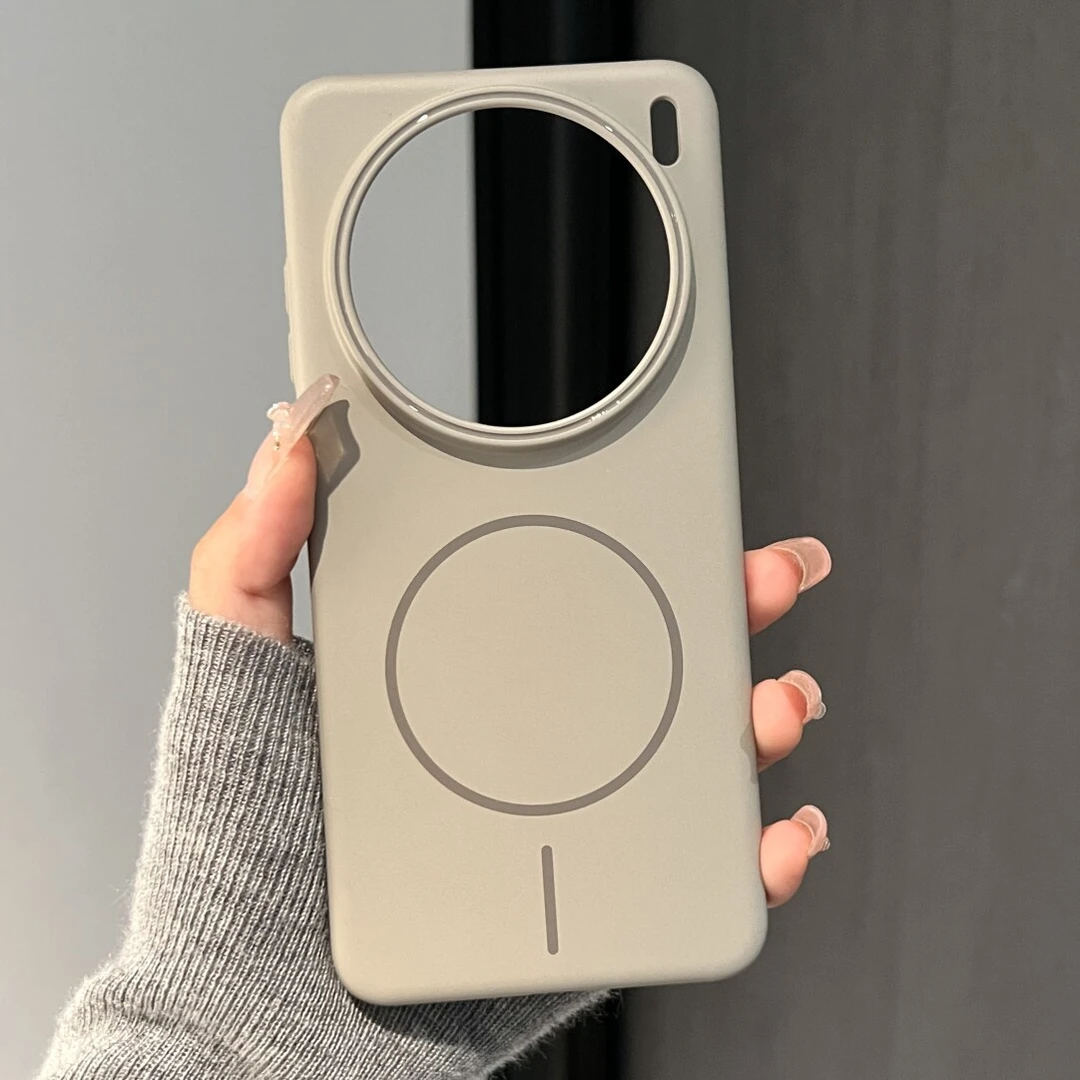 适用VIVOX200PRO磁吸手机壳X200MINI肤感磨砂马卡龙亲肤超薄硬壳