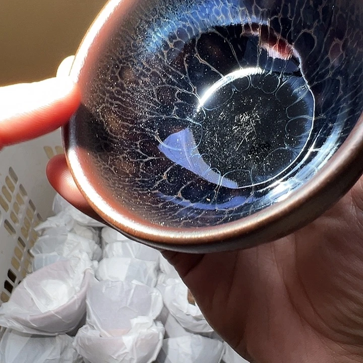 茶盏微瑕建盏，介意勿拍