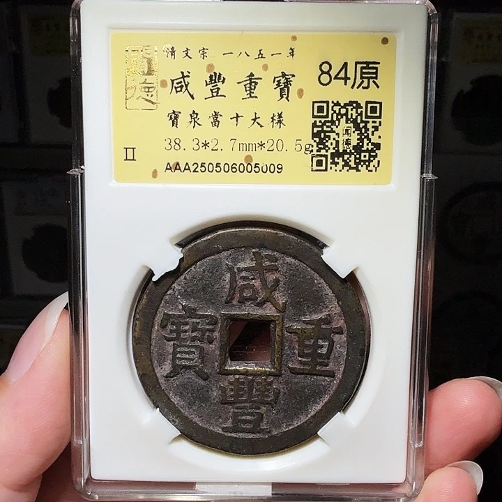 铜瀚海文物A咸丰泉十大样5009断厂咸