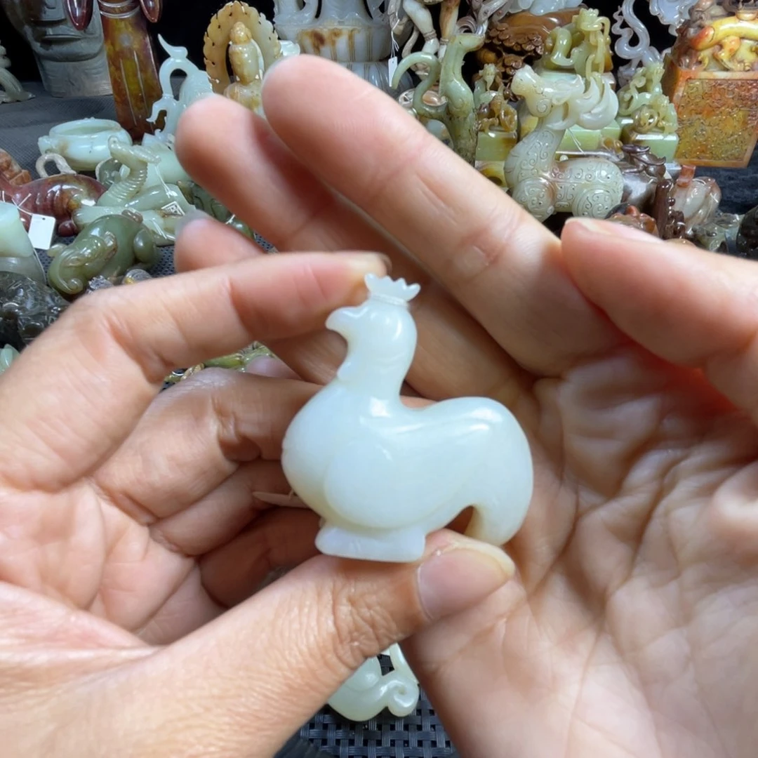 和田玉挂件未镶嵌用****1