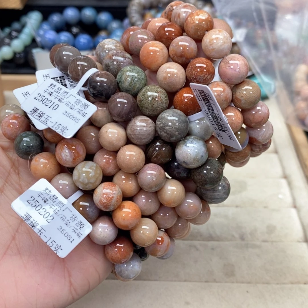 硅化珊瑚（珊瑚玉）手链未镶嵌P****）392