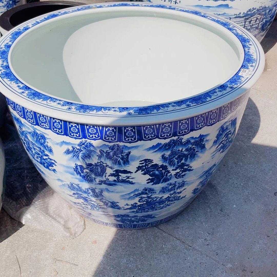 缸瓷器口径90高度60