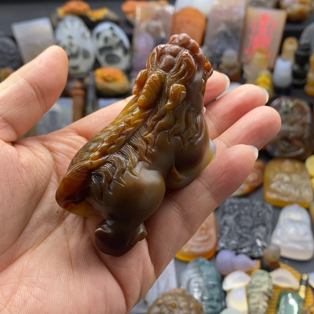 玛瑙/玉髓颈饰未镶嵌随*