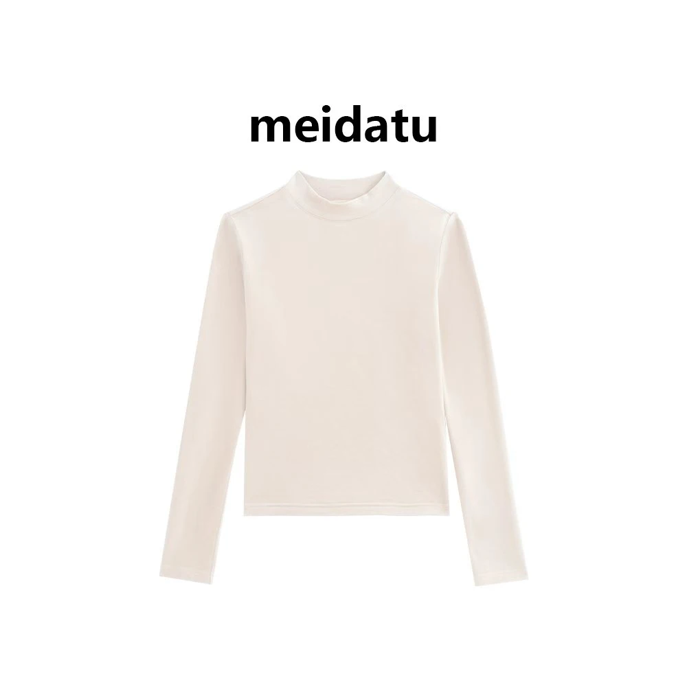 美哒兔（极简刚需）百搭经典修身款内搭上衣（小个子版）CK2909