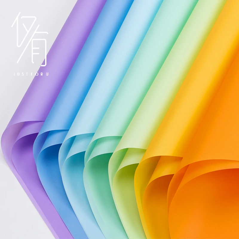 【仅有】纯色韩素纸/雾面纸/花店必备韩素包装/花束鲜花包装纸