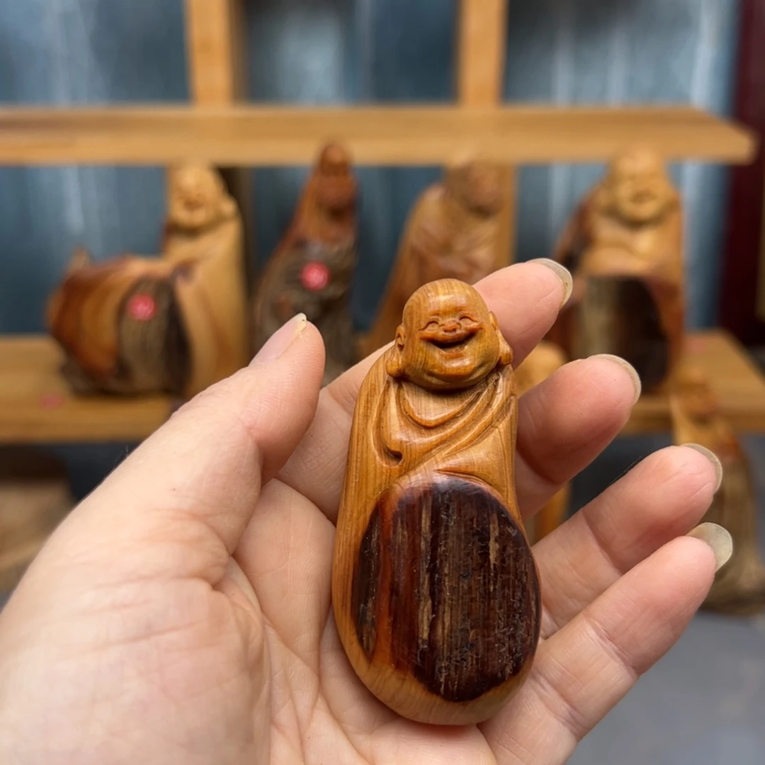柏木崖柏木摆件手把件，9