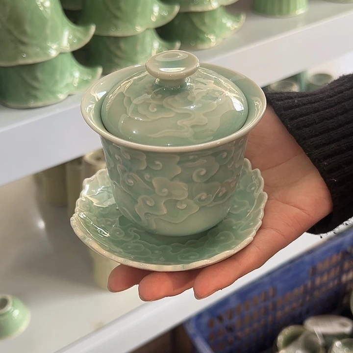 小米茶器龙泉青瓷