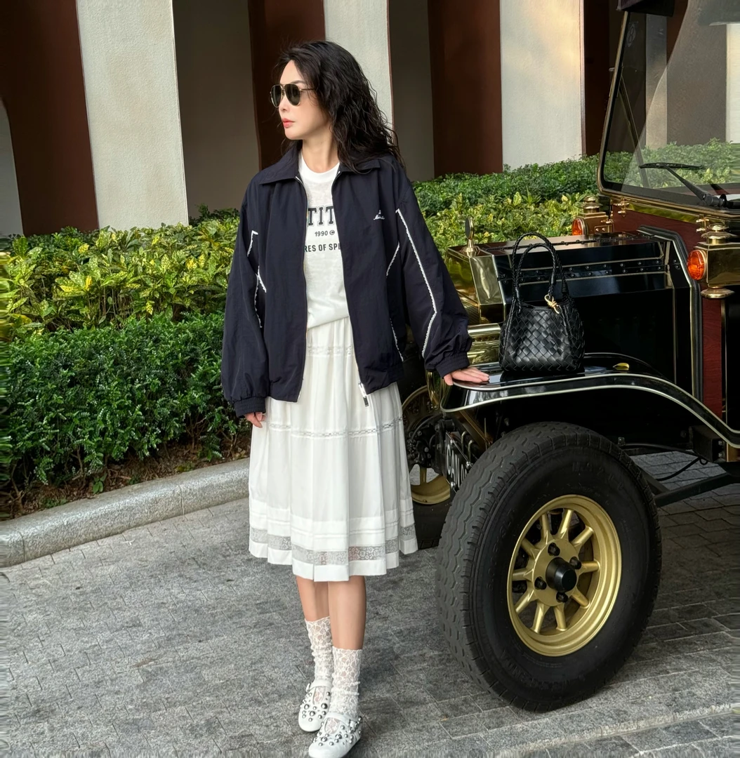 POGU-R 翻领单排扣短外套潮流时尚百搭简约风外套立领女装WT-0338