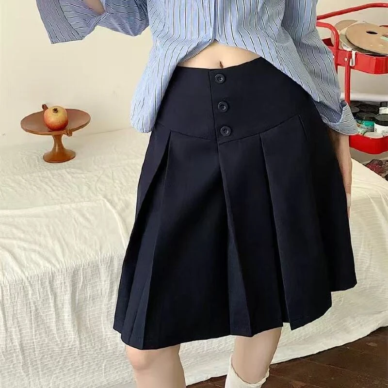 米满满-Sy（39#）韩系气质百褶半裙（无内衬） kc