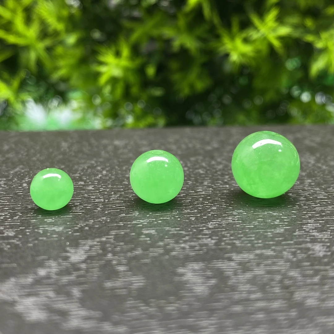 10mm阳绿色散珠单珠