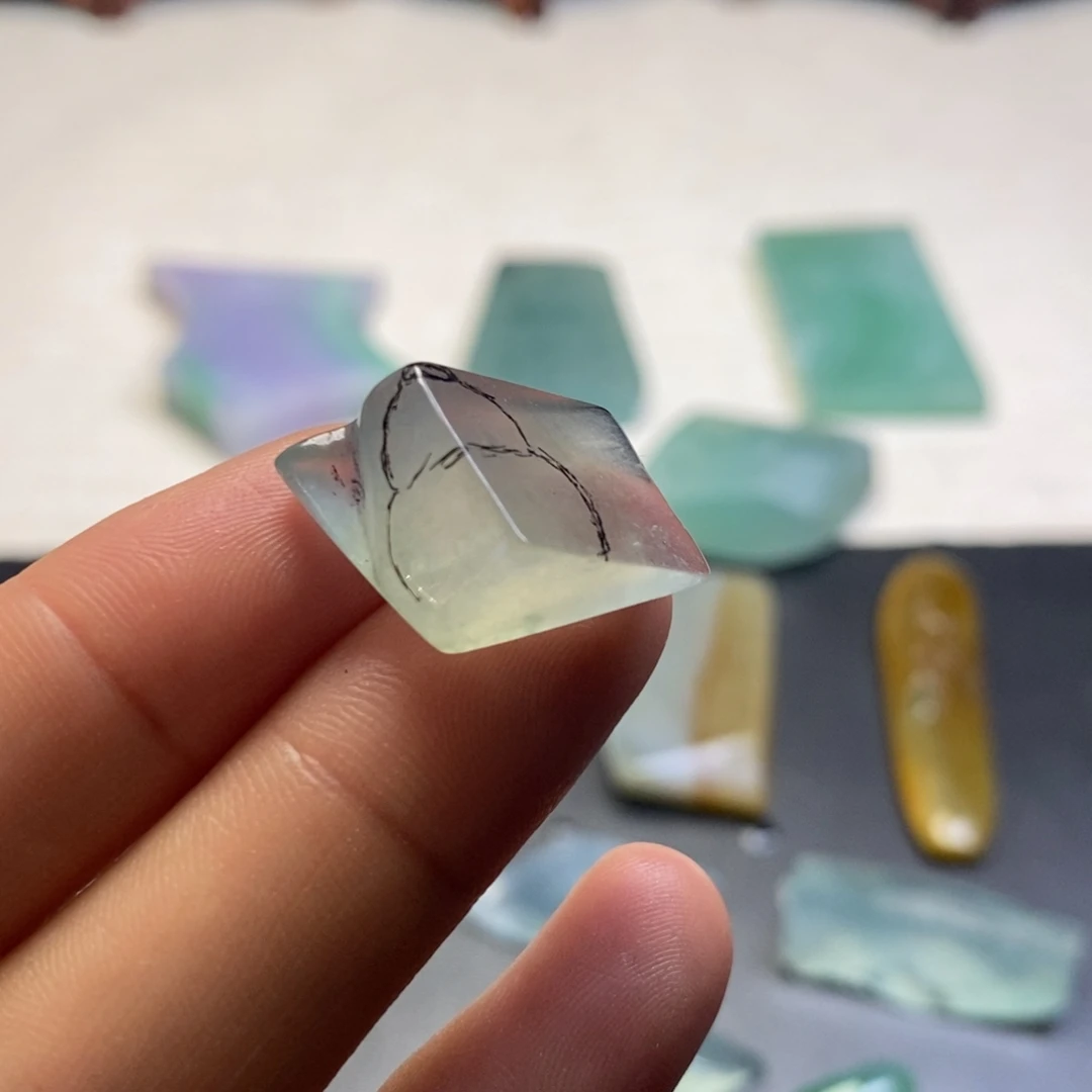 定制翡翠未镶嵌天然缅甸翡翠A货