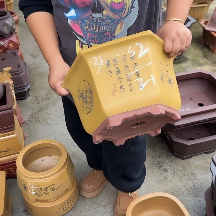 花盆紫砂是因为有