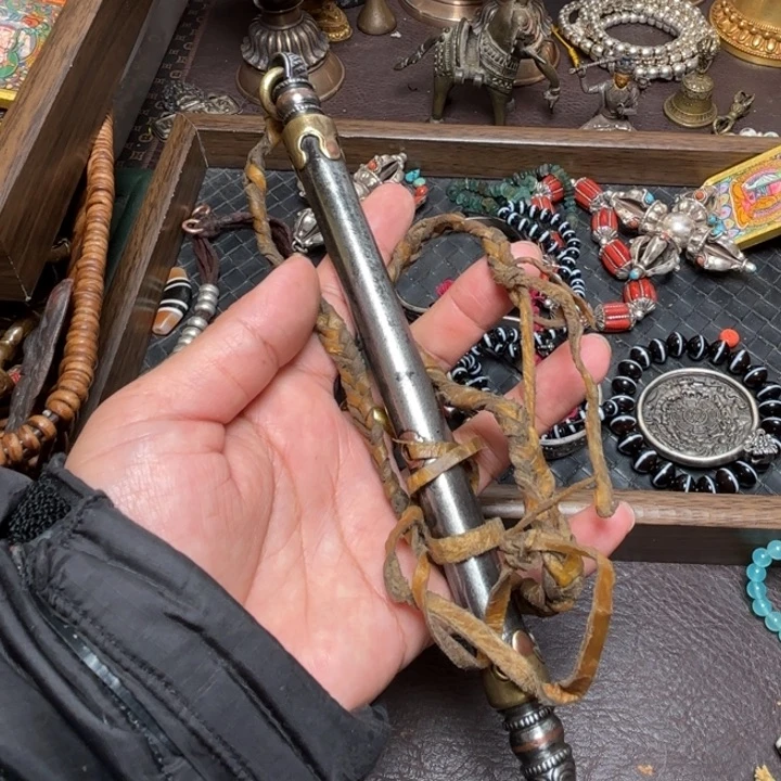 玻璃颈饰藏传喜马拉雅