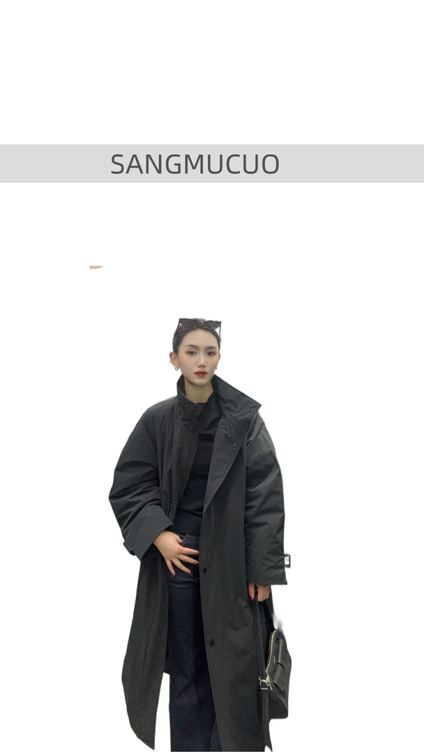SMC【25｜ 新款立领风衣鹅绒外套】