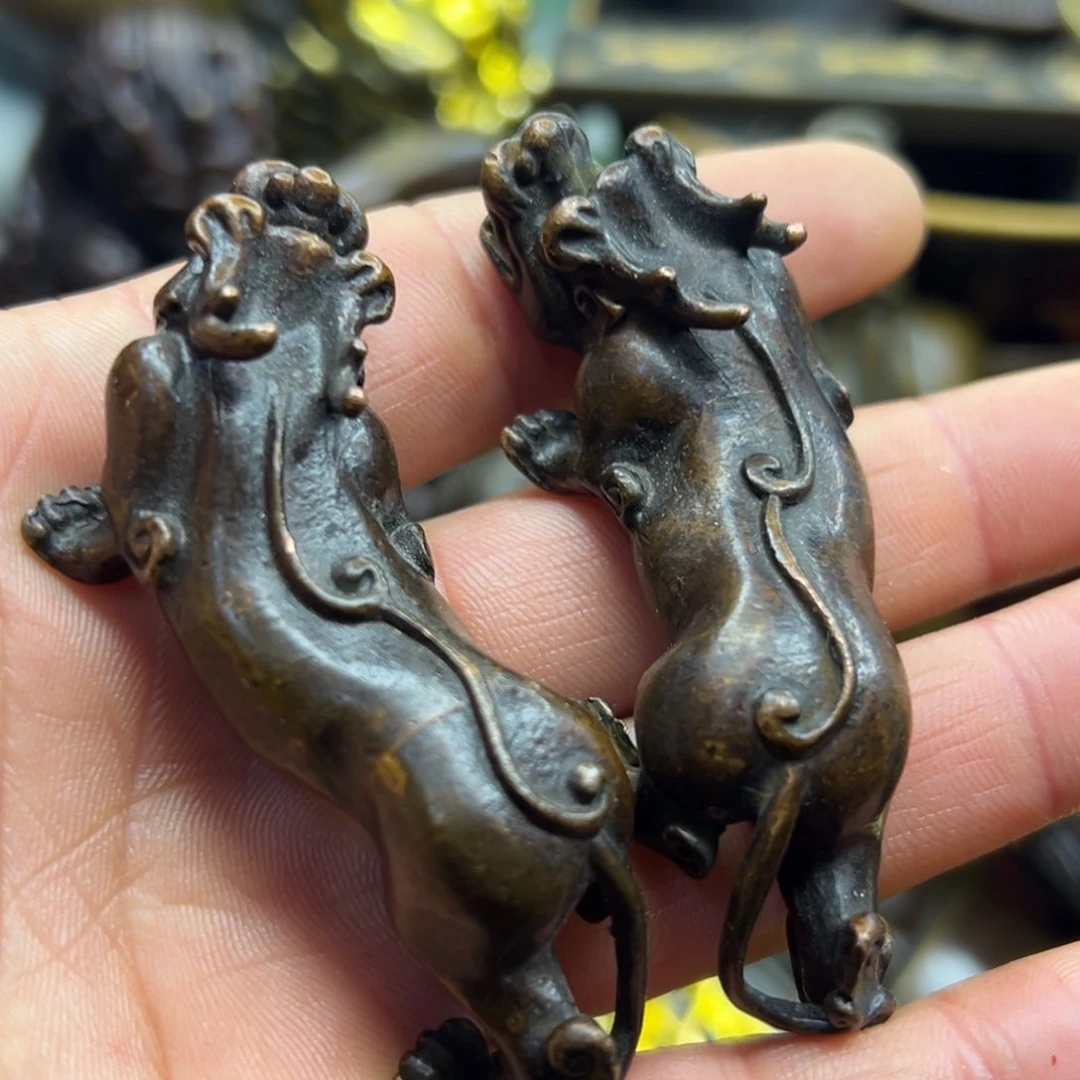 铜摆件欢迎欢迎你