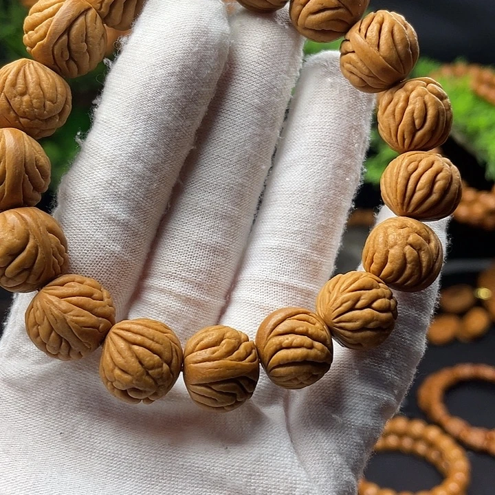 吊坠桃核秦岭龙纹桃核