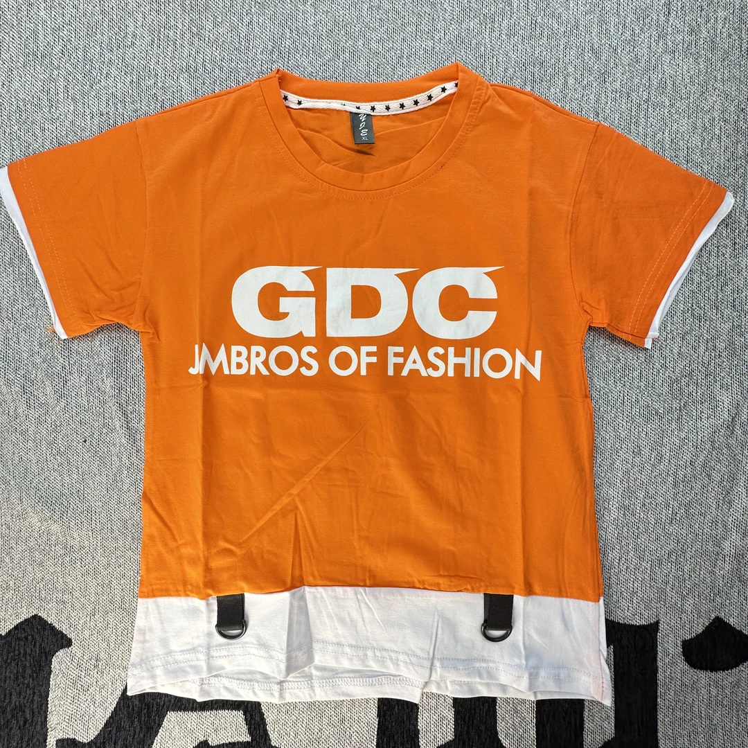 502清仓处理橙色短袖