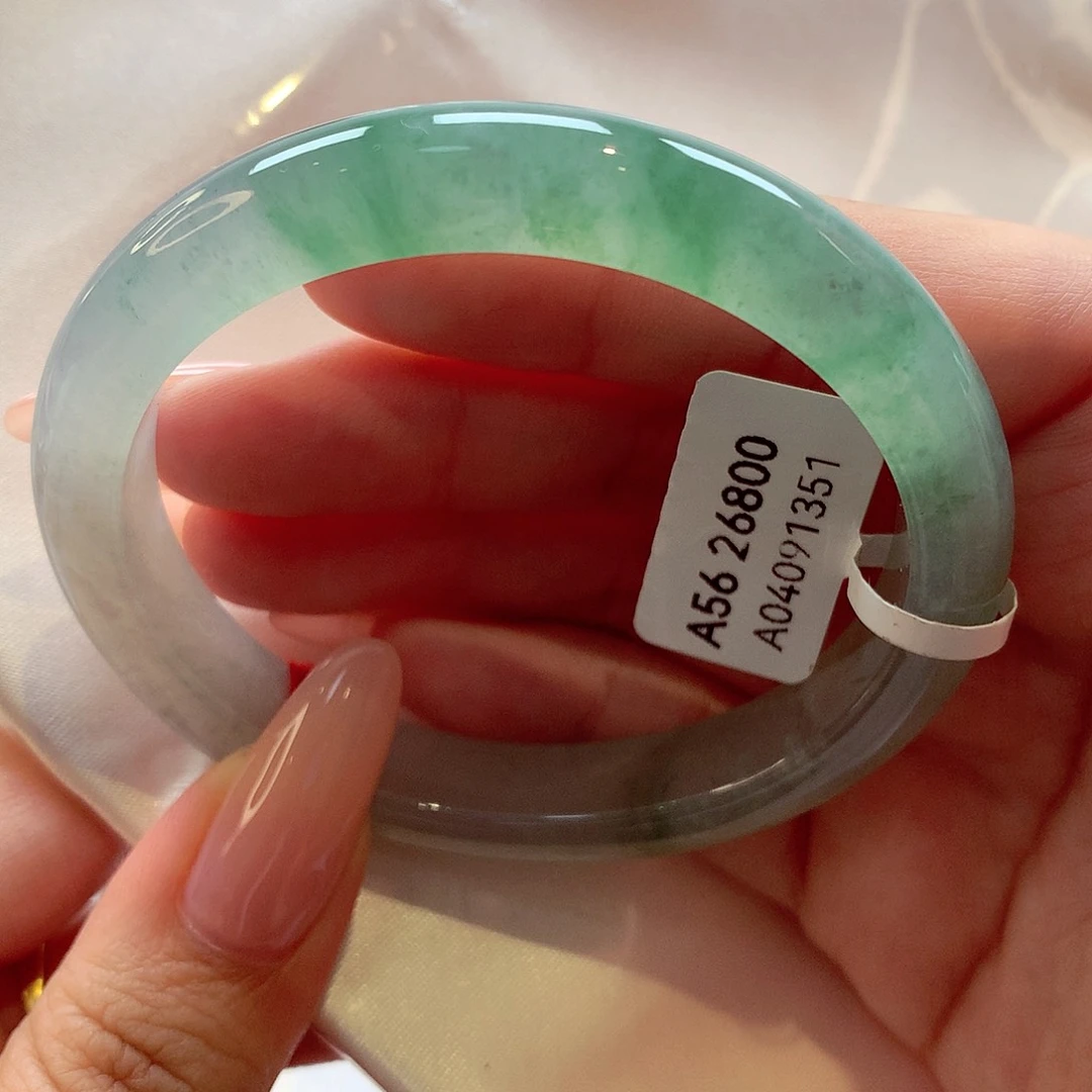 未镶嵌手镯（贵妃镯）翡翠22（48号）