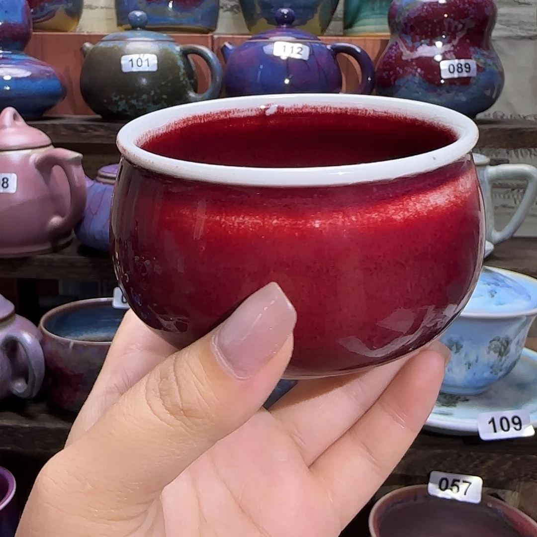 禹州神垕钧瓷茶器微瑕