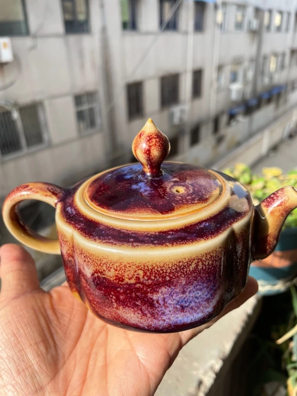 中国神垕钧瓷手工茶壶