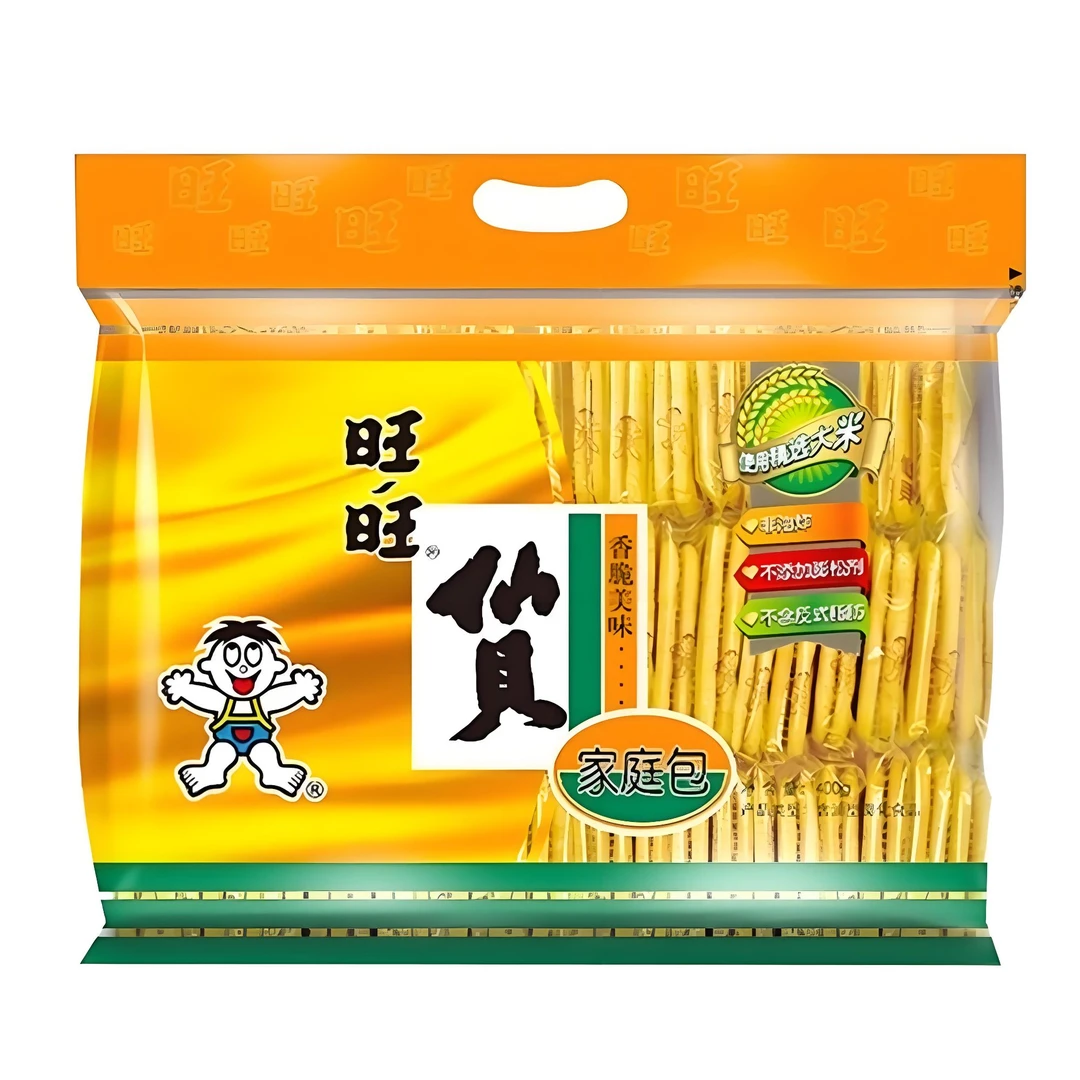 旺旺仙贝家庭包400g