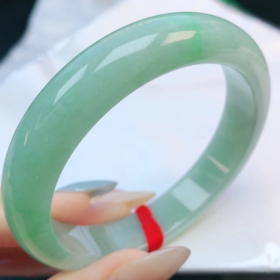 未镶嵌手镯翡翠57圈口882674