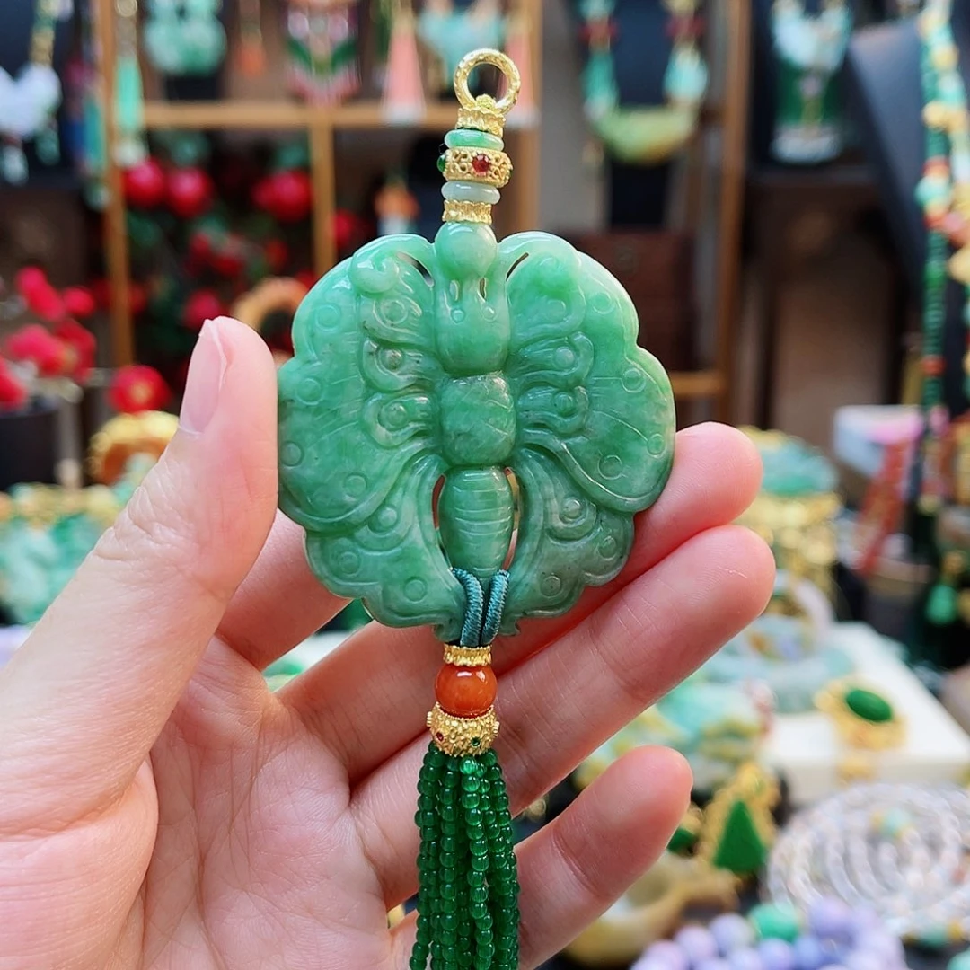 翡翠合金颈饰48小时鉴赏期