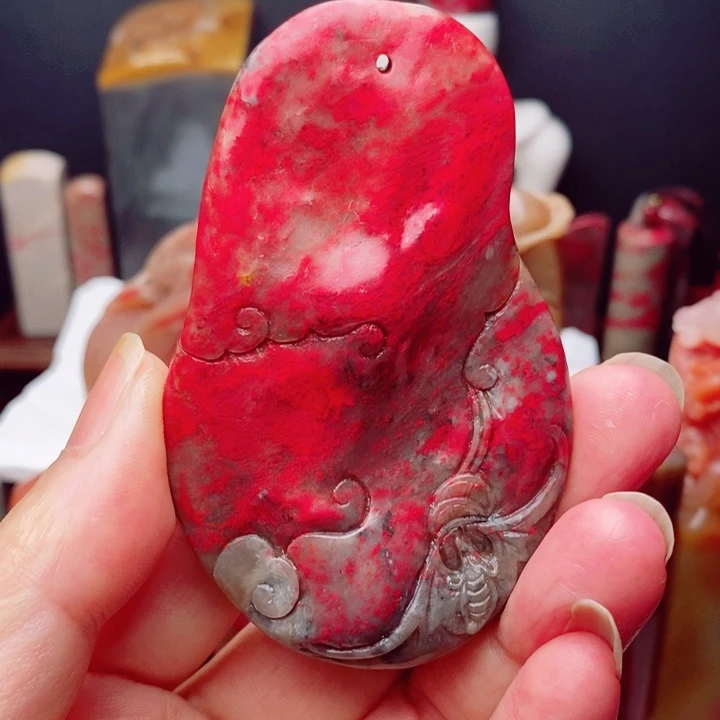 昌化鸡血石昌化鸡血石