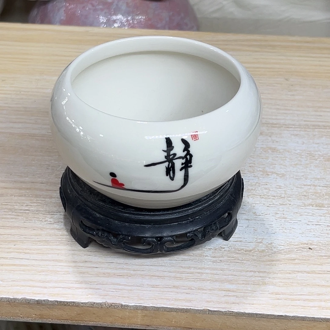 陶瓷绿植多肉微瑕花盆口径8.5*7