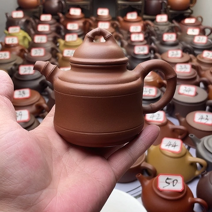 茶壶紫砂宜兴紫砂半手工