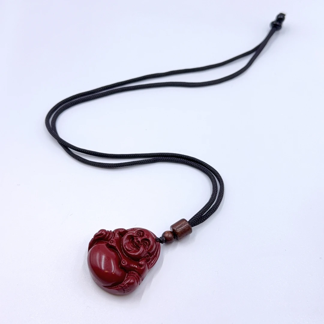 含辰砂工艺品E70精美珠宝吊坠尺寸35*33*13mm