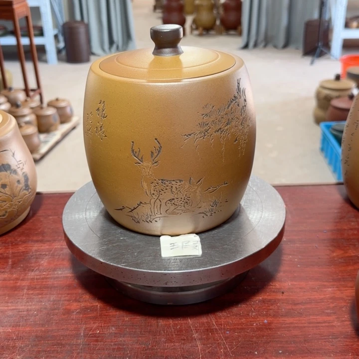 紫砂茶叶罐。。。。。。。。。。。