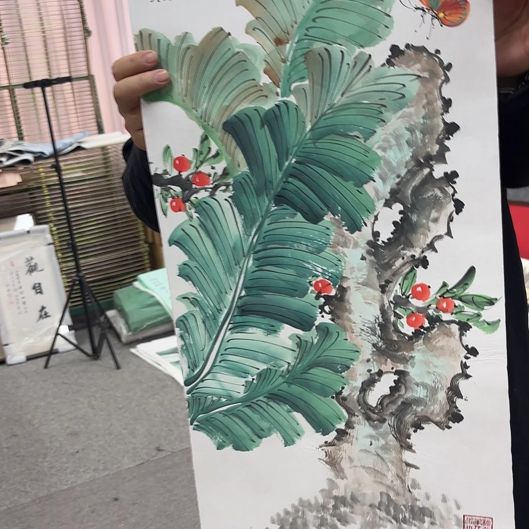 国画国画作品多次入选国内外