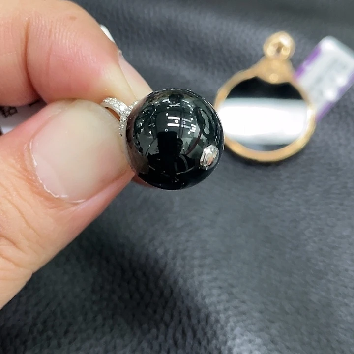 翡翠颈饰18K金镶嵌悠****0翡翠