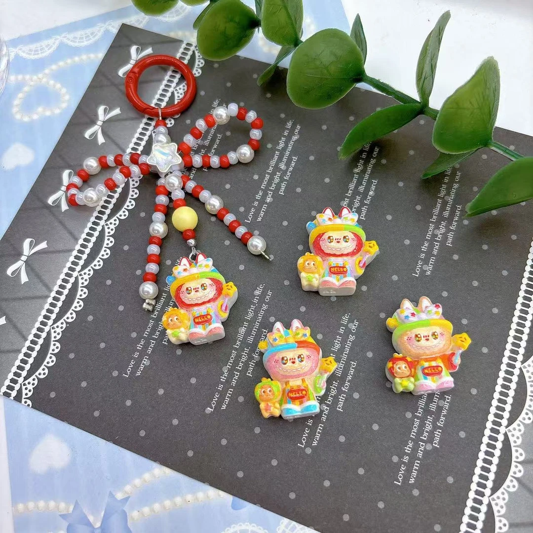 【星星人LABUBU】安小小定制DIY手机饰品配件可爱创意卡通