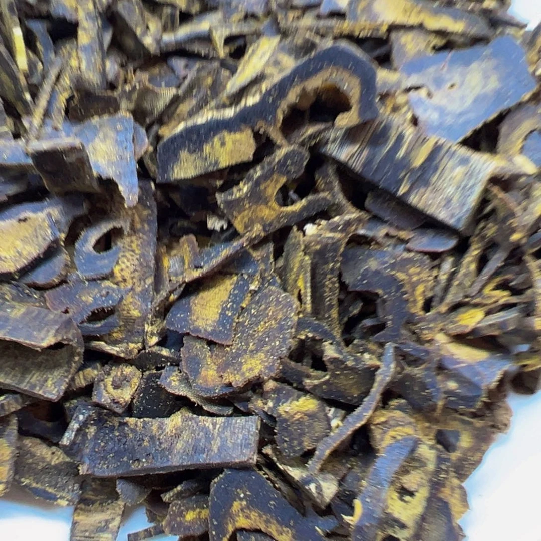 沉香沉香碎屑绿奇楠沉香老树结香锯口料50克