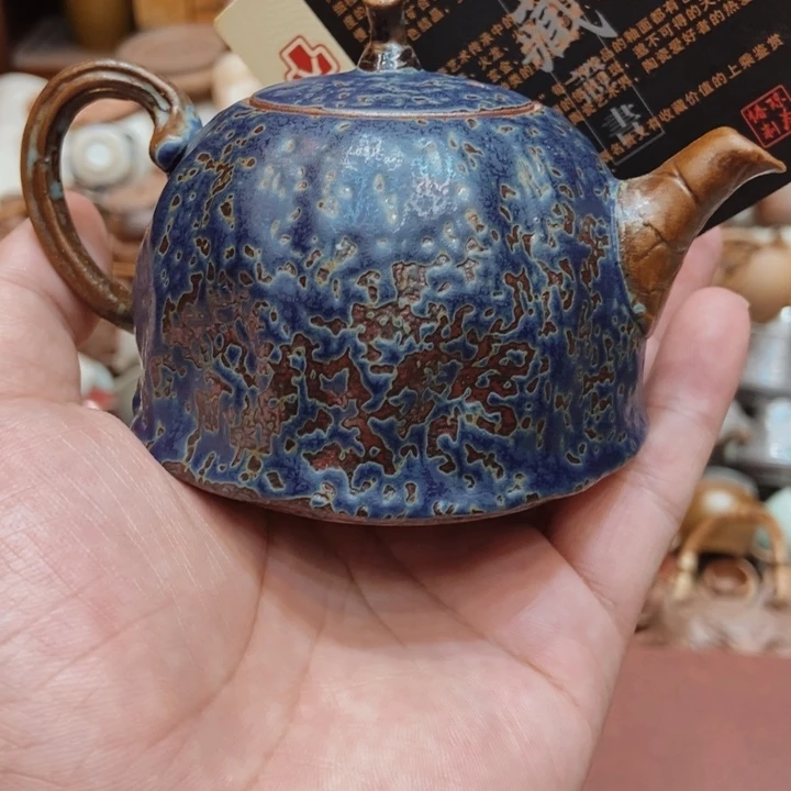 柴烧老岩泥高端茶器
