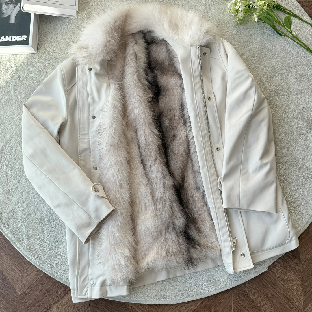 CasoultyCasoulty Fur HGT Coat/二代长款哈灵顿风衣重磅棉服外套