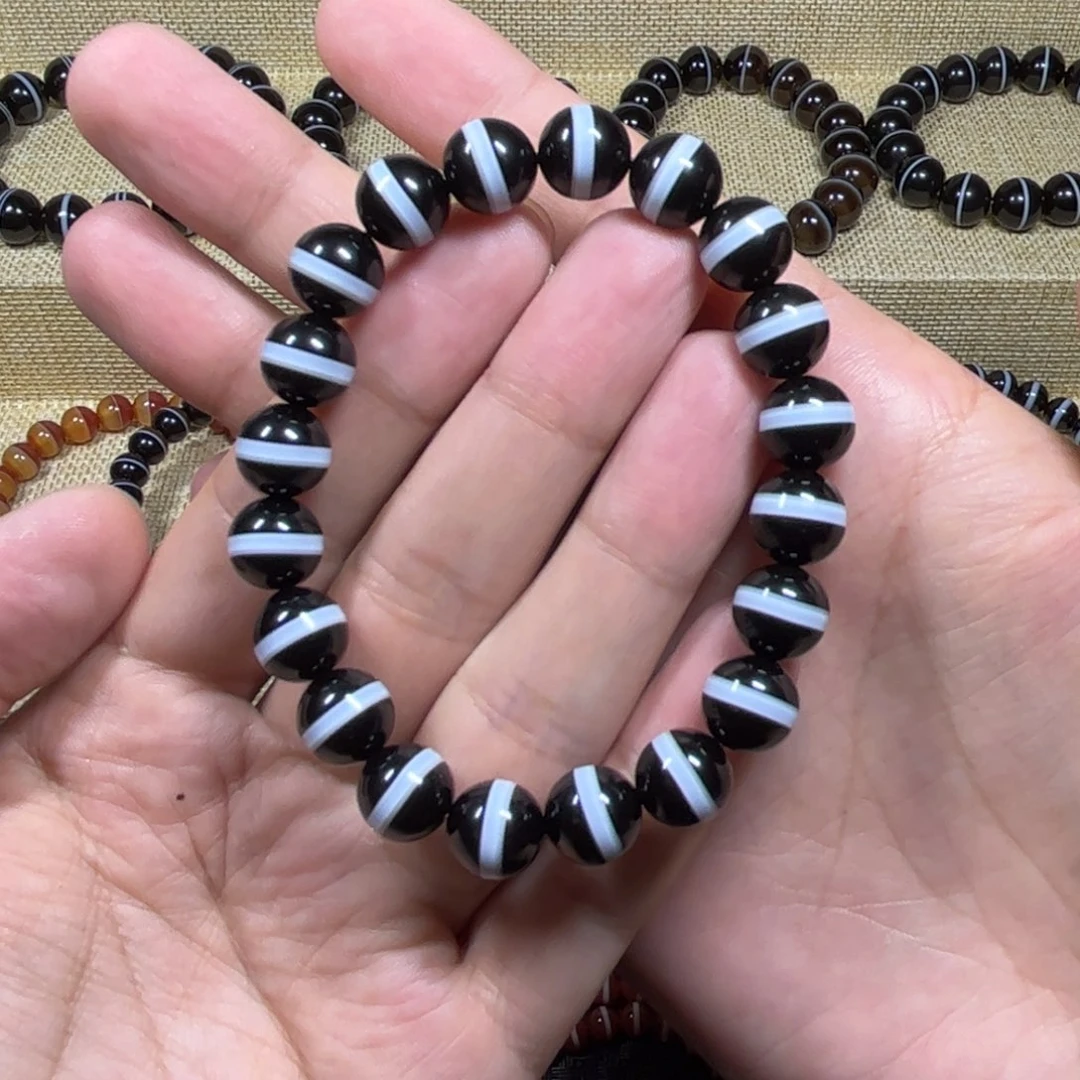 龍***馆玛瑙/玉髓手链未镶嵌