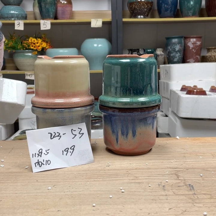 紫砂花盆多肉花盆微瑕53