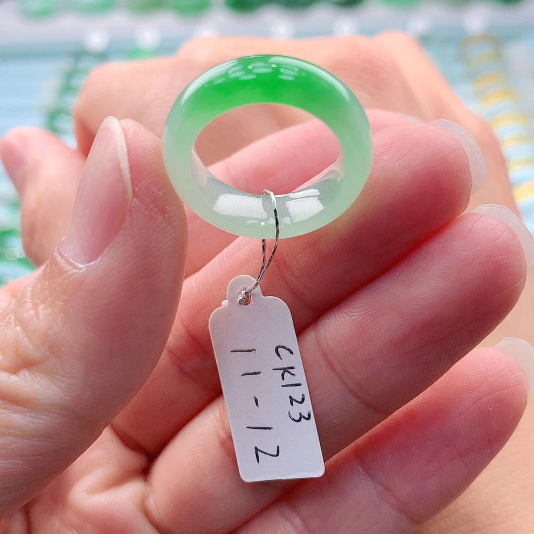 未镶嵌戒指翡翠A货缅甸翡翠