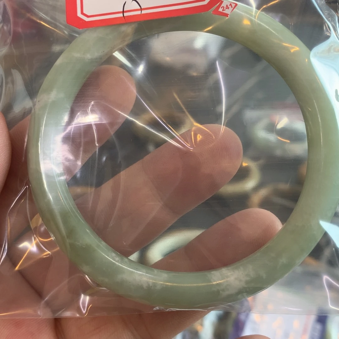 透闪石-蛇纹石玉手镯未镶嵌J****g