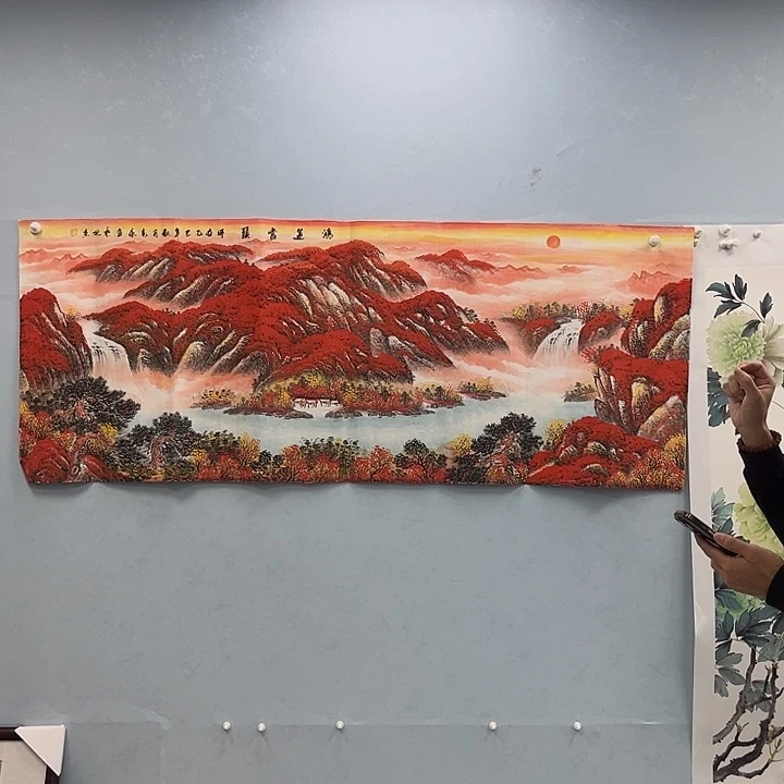 国画宣纸国画纯手绘作品