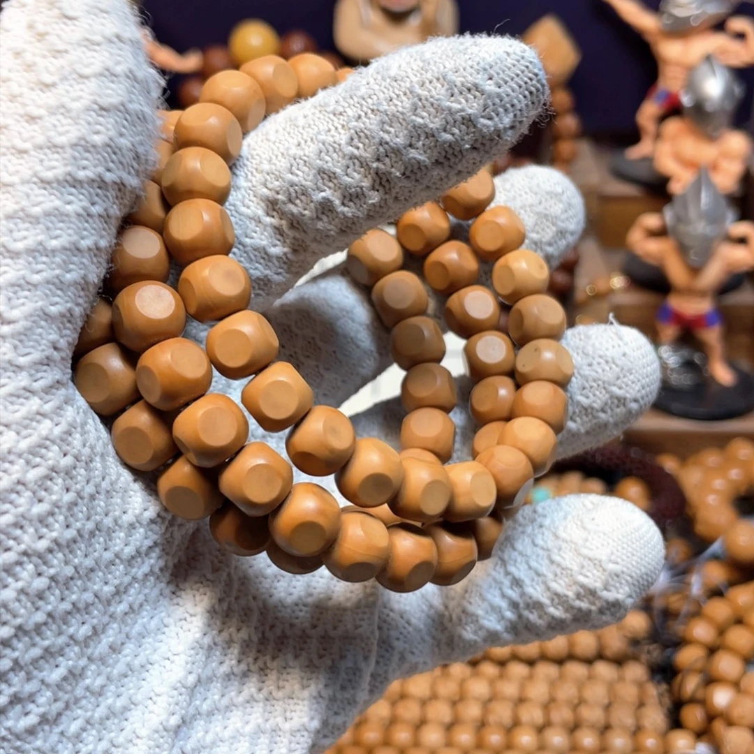 猴头核桃手串微瑕款六方