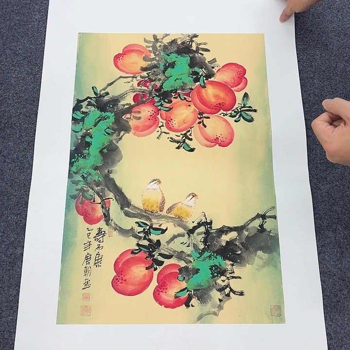 国画手绘国画作品