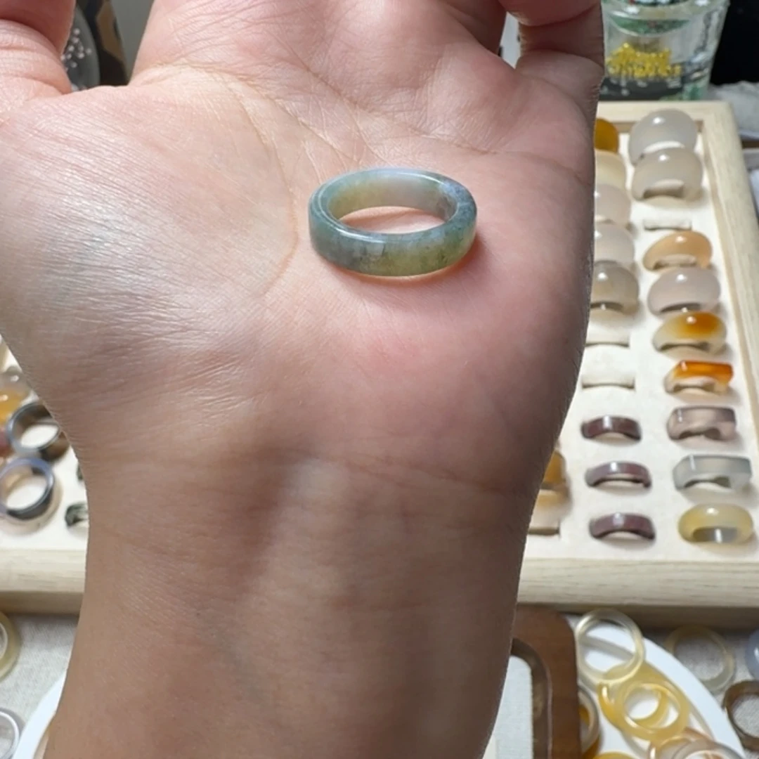 未镶嵌戒指玛瑙/玉髓863港11-12