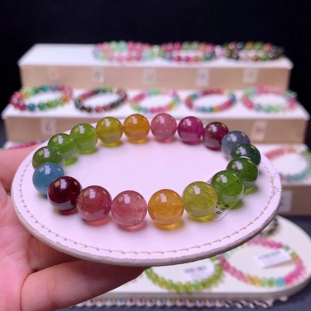 未镶嵌手链碧玺碧玺