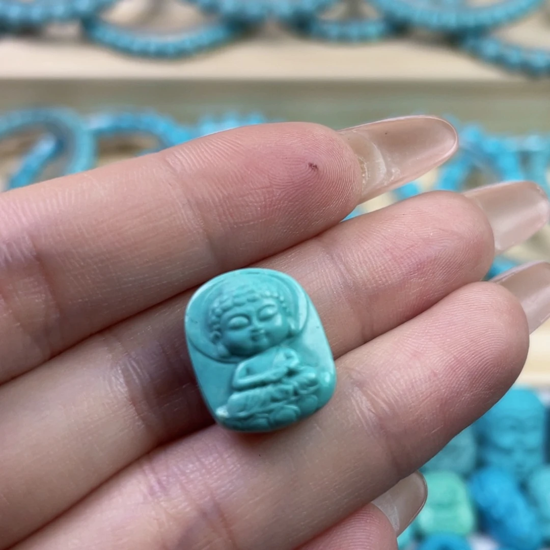 未镶嵌绿松石珠宝奇石